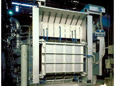 円形傾動式銅合金溶解炉（30,000kg/Charge）